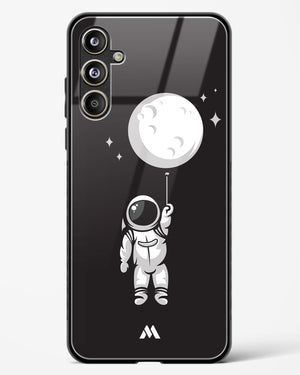 Moon Balloon Glass Case Phone Cover (Samsung)