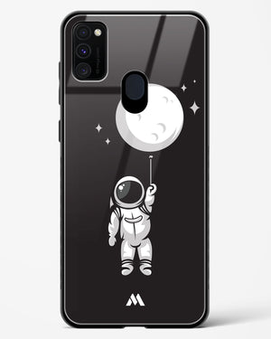 Moon Balloon Glass Case Phone Cover (Samsung)