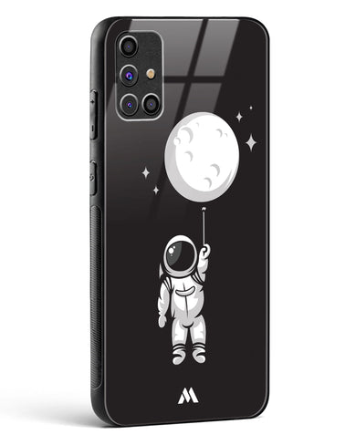 Moon Balloon Glass Case Phone Cover (Samsung)