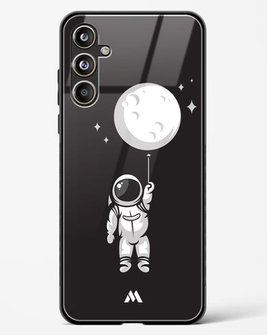 Moon Balloon Glass Case Phone Cover (Samsung)