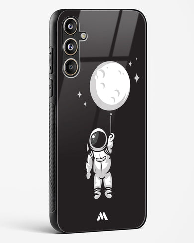 Moon Balloon Glass Case Phone Cover (Samsung)