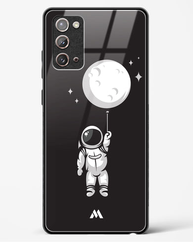 Moon Balloon Glass Case Phone Cover-(Samsung)