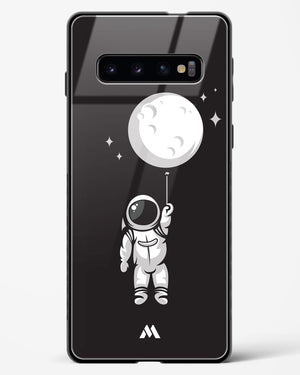 Moon Balloon Glass Case Phone Cover (Samsung)