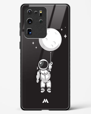 Moon Balloon Glass Case Phone Cover (Samsung)