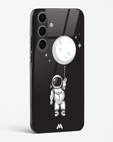 Moon Balloon Glass Case Phone Cover (Samsung)