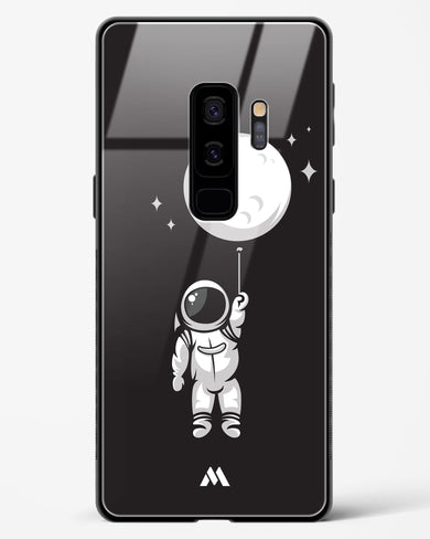 Moon Balloon Glass Case Phone Cover-(Samsung)