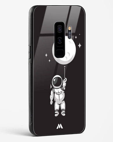 Moon Balloon Glass Case Phone Cover-(Samsung)