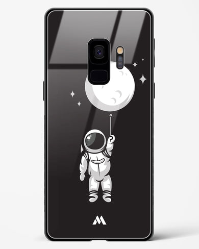 Moon Balloon Glass Case Phone Cover-(Samsung)