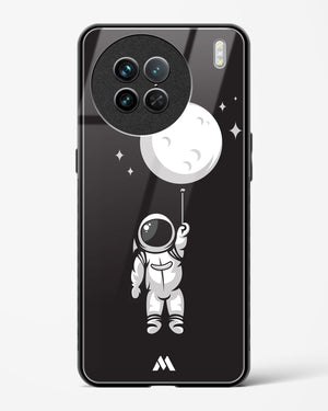 Moon Balloon Glass Case Phone Cover-(Vivo)