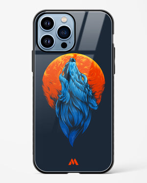 Howl at the Moon Glass Case Phone Cover (Apple)