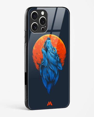 Howl at the Moon Glass Case Phone Cover (Apple)