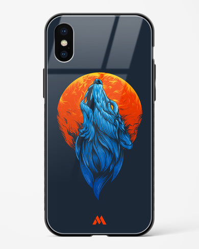 Howl at the Moon Glass Case Phone Cover (Apple)