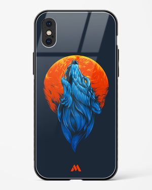 Howl at the Moon Glass Case Phone Cover (Apple)