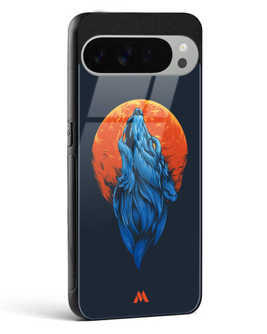 Howl at the Moon Glass Case Phone Cover (Google)