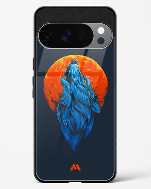 Howl at the Moon Glass Case Phone Cover (Google)