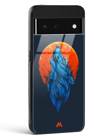 Howl at the Moon Glass Case Phone Cover (Google)