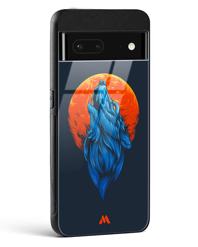 Howl at the Moon Glass Case Phone Cover (Google)