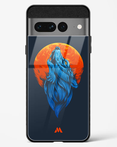 Howl at the Moon Glass Case Phone Cover (Google)