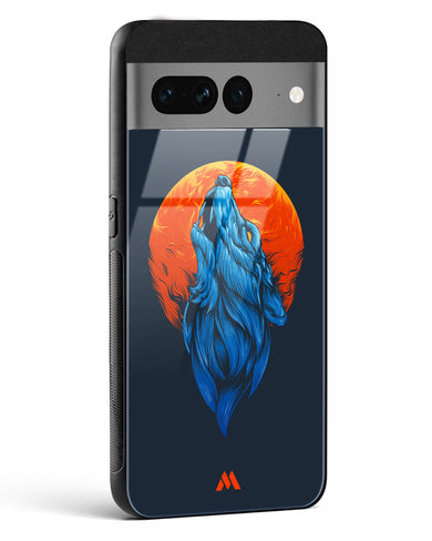 Howl at the Moon Glass Case Phone Cover (Google)