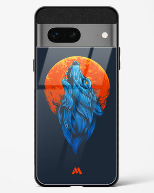 Howl at the Moon Glass Case Phone Cover (Google)
