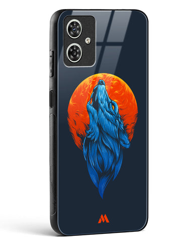 Howl at the Moon Glass Case Phone Cover-(Motorola)