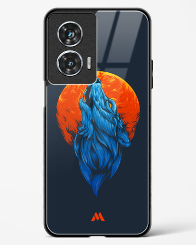 Howl at the Moon Glass Case Phone Cover (Motorola)