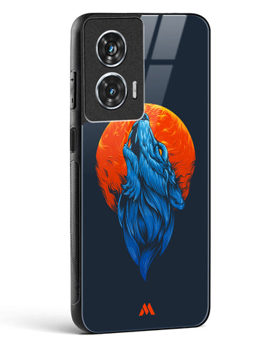 Howl at the Moon Glass Case Phone Cover (Motorola)