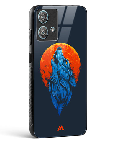 Howl at the Moon Glass Case Phone Cover-(Motorola)