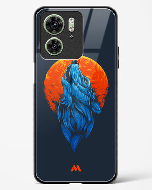 Howl at the Moon Glass Case Phone Cover (Motorola)