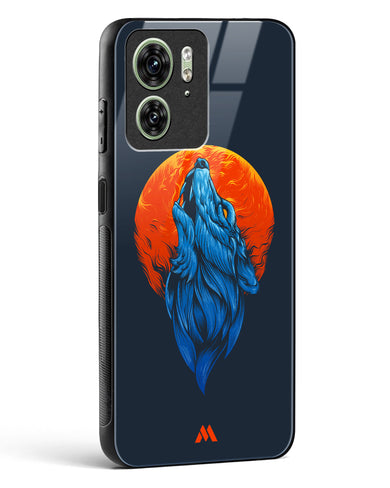 Howl at the Moon Glass Case Phone Cover (Motorola)