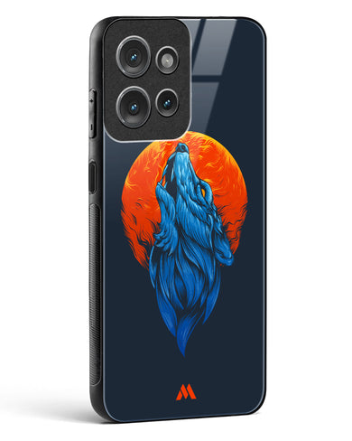 Howl at the Moon Glass Case Phone Cover (Motorola)