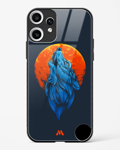 Howl at the Moon Glass Case Phone Cover (Nothing)
