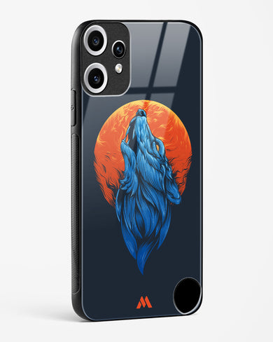 Howl at the Moon Glass Case Phone Cover (Nothing)