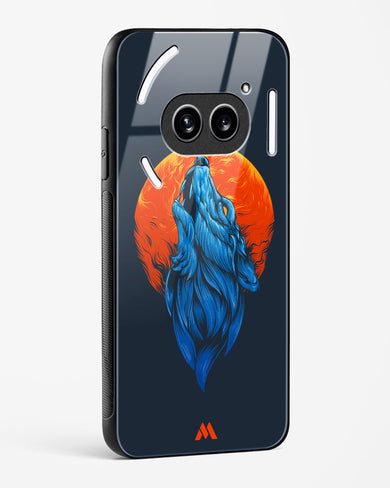 Howl at the Moon Glass Case Phone Cover (Nothing)