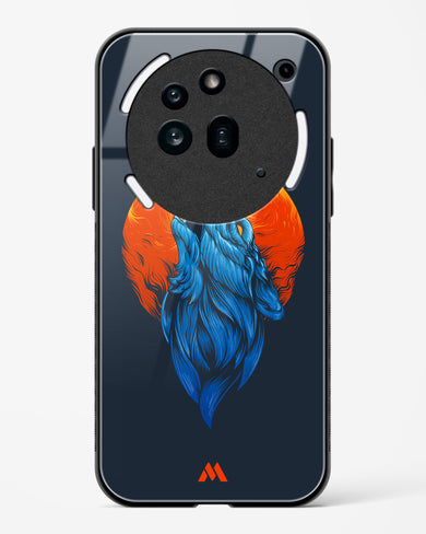 Howl at the Moon Glass Case Phone Cover (Nothing)