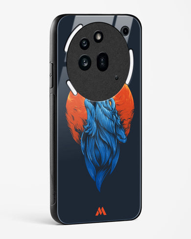 Howl at the Moon Glass Case Phone Cover (Nothing)