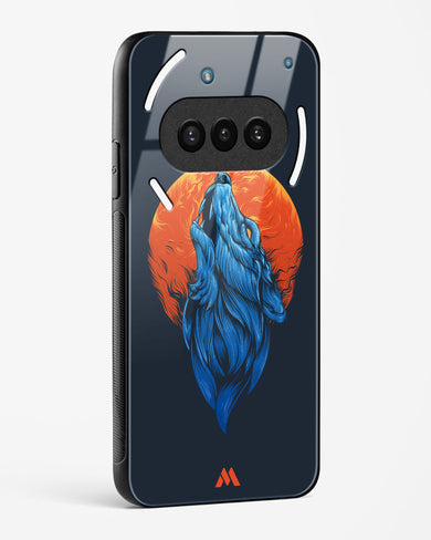 Howl at the Moon Glass Case Phone Cover (Nothing)