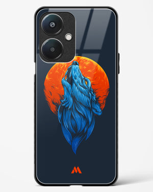 Howl at the Moon Glass Case Phone Cover (Oppo)