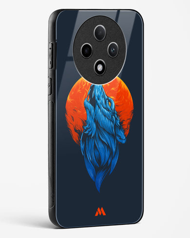 Howl at the Moon Glass Case Phone Cover (Oppo)