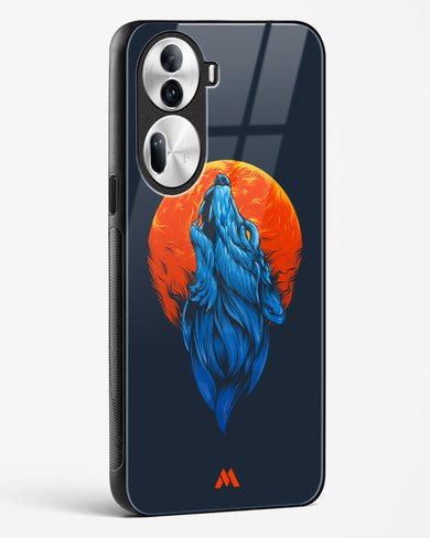 Howl at the Moon Glass Case Phone Cover-(Oppo)