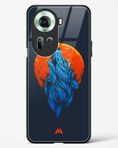 Howl at the Moon Glass Case Phone Cover (Oppo)