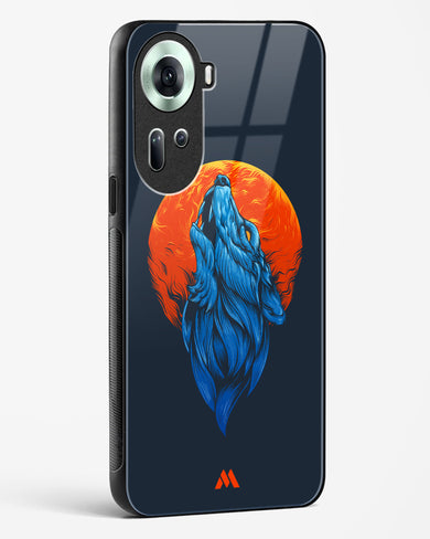 Howl at the Moon Glass Case Phone Cover (Oppo)