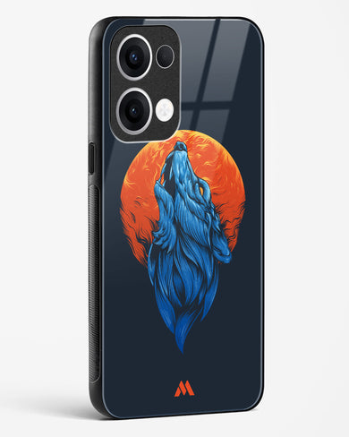 Howl at the Moon Glass Case Phone Cover (Oppo)