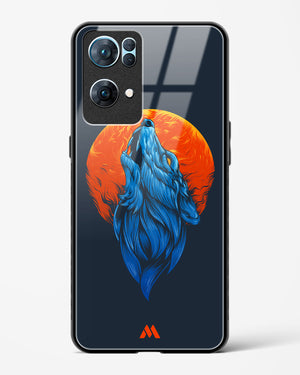 Howl at the Moon Glass Case Phone Cover (Oppo)