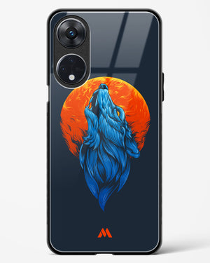 Howl at the Moon Glass Case Phone Cover-(Oppo)