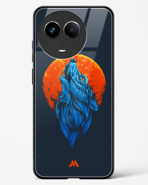 Howl at the Moon Glass Case Phone Cover-(Realme)