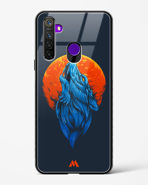 Howl at the Moon Glass Case Phone Cover (Realme)