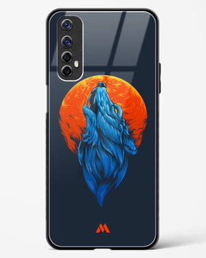 Howl at the Moon Glass Case Phone Cover-(Realme)