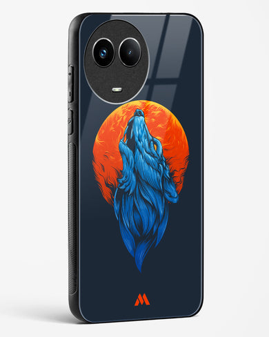 Howl at the Moon Glass Case Phone Cover (Realme)