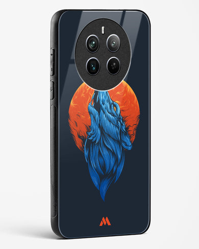 Howl at the Moon Glass Case Phone Cover (Realme)